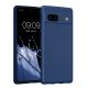 Kwmobile калъф за Google Pixel 7a, син, силиконов, KWM000019YG010C