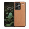 Kwmobile Кейс за Xiaomi Redmi Note 13 Pro Plus 5G, Светлокафяв, Дървен/Силиконов, KWM000020KP002C
