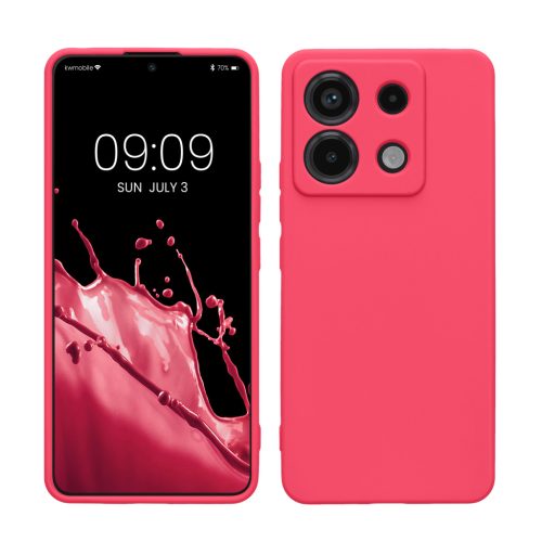 Kwmobile калъф за Xiaomi Redmi Note 13 Pro 5G, розов, силиконов, KWM000020LD007C