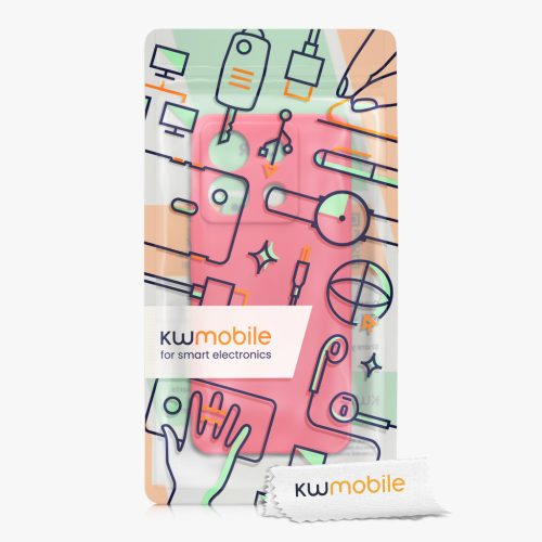 Kwmobile калъф за Xiaomi Redmi Note 13 Pro 5G, розов, силиконов, KWM000020LD007C