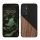 Kwmobile калъф за Samsung Galaxy A55 5G, кафяв/черен, дърво/силикон, KWM000021QZ001C