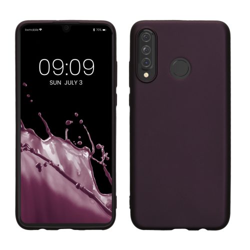 Kwmobile калъф за Huawei P30 Lite, тъмно лилав, силиконов, KWM000009NH065C