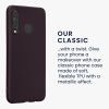 Kwmobile калъф за Huawei P30 Lite, тъмно лилав, силиконов, KWM000009NH065C