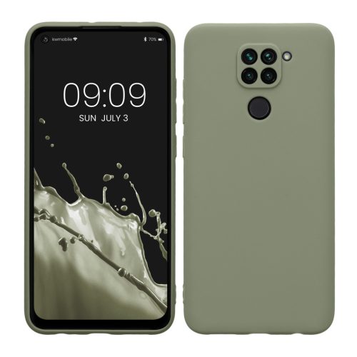 Kwmobile калъф за Xiaomi Redmi Note 9, светло зелен, силиконов, KWM000011FI018C