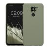Kwmobile калъф за Xiaomi Redmi Note 9, светло зелен, силиконов, KWM000011FI018C