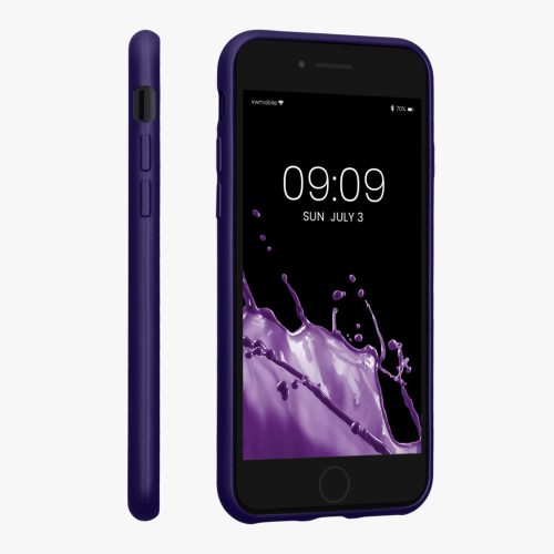 Kwmobile калъф за Apple iPhone SE (2022)/iPhone SE (2020)/iPhone 8, син, силиконов, KWM0000085R014C