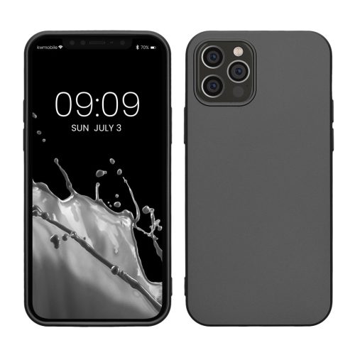 Kwmobile калъф за Apple iPhone 12/iPhone 12 Pro, сив, силиконов, KWM000013WJ007C