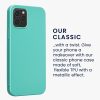 Kwmobile калъф за Apple iPhone 12/iPhone 12 Pro, зелен, силиконов, KWM000013WJ009C