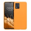Kwmobile калъф за Motorola Moto E13, оранжев, силиконов, KWM000018HK007C