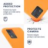 Kwmobile калъф за Motorola Moto E13, оранжев, силиконов, KWM000018HK007C