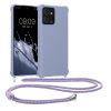 Kwmobile калъф с връзка за Motorola ThinkPhone, син, силиконов, KWM0000196O003C