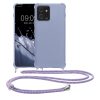 Kwmobile калъф с връзка за Motorola ThinkPhone, син, силиконов, KWM0000196O003C