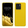 Kwmobile калъф за Motorola Edge 40, жълт, силиконов, KWM0000197B010C