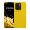 Kwmobile калъф за Motorola Edge 40, жълт, силиконов, KWM0000197B010C