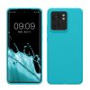 Kwmobile калъф за Motorola Edge 40, светло син, силиконов, KWM0000197B012C