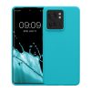 Kwmobile калъф за Motorola Edge 40, светло син, силиконов, KWM0000197B012C