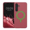 Kwmobile калъф за Samsung Galaxy S24, тъмно розов, силиконов, KWM000021RH002C