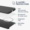 Kwmobile калъф за Samsung Galaxy S24 Plus, черен, силиконов, KWM000021RI001C
