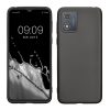 Kwmobile калъф за Motorola Moto E13, сив, силиконов, KWM000022OW006C