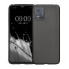 Kwmobile калъф за Motorola Moto E13, сив, силиконов, KWM000022OW006C