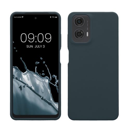 Kwmobile калъф за Motorola Moto G24/Moto E14/Moto G04, тъмнозелен, силиконов, KWM000022RP003C