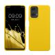 Kwmobile калъф за Motorola Moto G24/Moto E14/Moto G04, жълт, силиконов, KWM000022RP005C