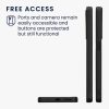 Kwmobile Кейс за Motorola Moto G24/Moto E14/Moto G04, Кафяв/Черен, Дървен/Силиконов, KWM000022RR001C