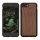 Kwmobile калъф за Apple iPhone SE (2022)/iPhone SE (2020)/iPhone 8, кафяв, дърво/силикон, KWM000022RU001C