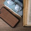 Kwmobile калъф за Apple iPhone SE (2022)/iPhone SE (2020)/iPhone 8, кафяв, дърво/силикон, KWM000022RU001C