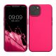 Kwmobile калъф за Apple iPhone 14, розов, силиконов, KWM000022RV003C