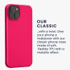 Kwmobile калъф за Apple iPhone 14, розов, силиконов, KWM000022RV003C
