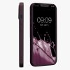 Kwmobile калъф за Apple iPhone 14, тъмно лилав, силиконов, KWM000022RV005C