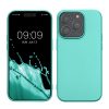Kwmobile калъф за Apple iPhone 14 Pro, зелен, силиконов, KWM000022RW002C
