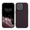 Kwmobile калъф за Apple iPhone 14 Pro, тъмно лилав, силиконов, KWM000022RW005C