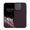Kwmobile калъф за Apple iPhone 14 Pro, тъмно лилав, силиконов, KWM000022RW005C