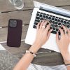 Kwmobile калъф за Apple iPhone 14 Pro, тъмно лилав, силиконов, KWM000022RW005C