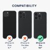 Kwmobile калъф за Apple iPhone 14 Pro, тъмно лилав, силиконов, KWM000022RW005C