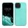 Kwmobile калъф за Apple iPhone 15, зелен, силиконов, KWM000022RX002C