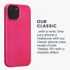 Kwmobile калъф за Apple iPhone 15, розов, силиконов, KWM000022RX003C