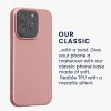 Kwmobile калъф за Apple iPhone 15 Pro, розов, силиконов, KWM000022RY001C