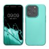 Kwmobile калъф за Apple iPhone 15 Pro, зелен, силиконов, KWM000022RY002C