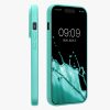 Kwmobile калъф за Apple iPhone 15 Pro, зелен, силиконов, KWM000022RY002C