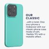 Kwmobile калъф за Apple iPhone 15 Pro, зелен, силиконов, KWM000022RY002C