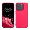 Kwmobile калъф за Apple iPhone 15 Pro, розов, силиконов, KWM000022RY003C