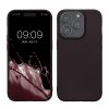 Kwmobile калъф за Apple iPhone 15 Pro, тъмно лилав, силиконов, KWM000022RY005C