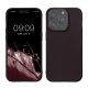 Kwmobile калъф за Apple iPhone 15 Pro, тъмно лилав, силиконов, KWM000022RY005C