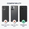 Kwmobile калъф с връзка за Motorola ThinkPhone, прозрачен/черен, силиконов, KWM000022RZ001C