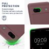 Kwmobile калъф за Google Pixel 7a, цвят череша, силикон, KWM000019YF025C
