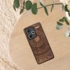 Kwmobile Кейс за Xiaomi Redmi Note 13 Pro Plus 5G, Кафяв, Дървен/Силиконов, KWM000020KL003C