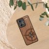 Kwmobile Кейс за Xiaomi Redmi Note 13 Pro Plus 5G, Кафяв, Дървен/Силиконов, KWM000020KL004C